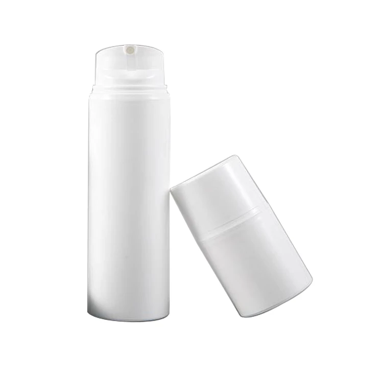 30ml 120ml pp clip-on facial cream empty vacuum bottles with lotion pump