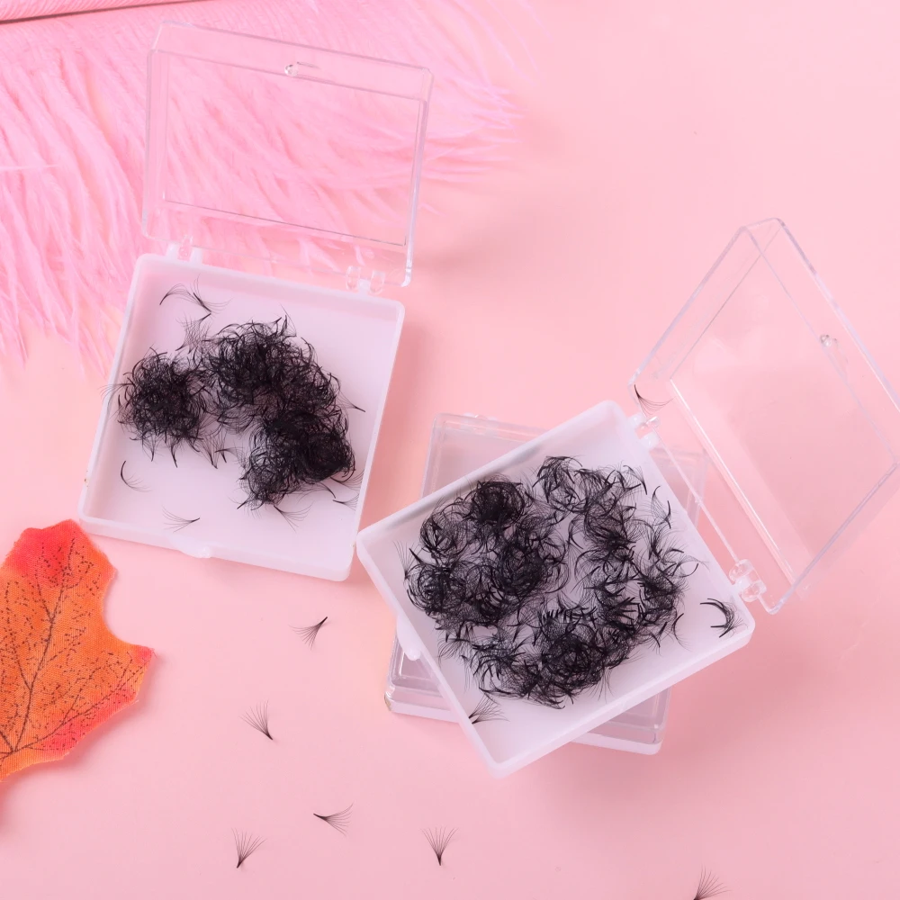 Factory Wholesale Ultra-Speed Promade Fans 3D 6d 7d 8d 9d Pointy Thin Base Russian Volume Lash Loose Premade Fans