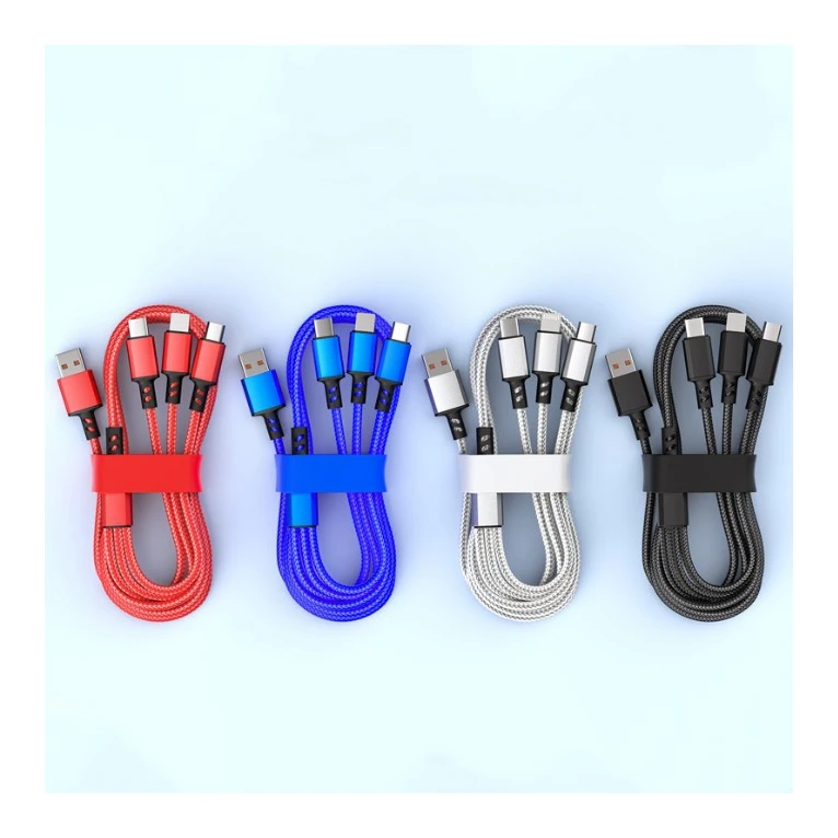 Популярные в Юго-Восточной Азии, 3 в 1 взаимный обмен данными между компьютером и периферийными устройствами кабель, быстрая зарядка кабель с разъемом типа C USB кабель оптовая продажа