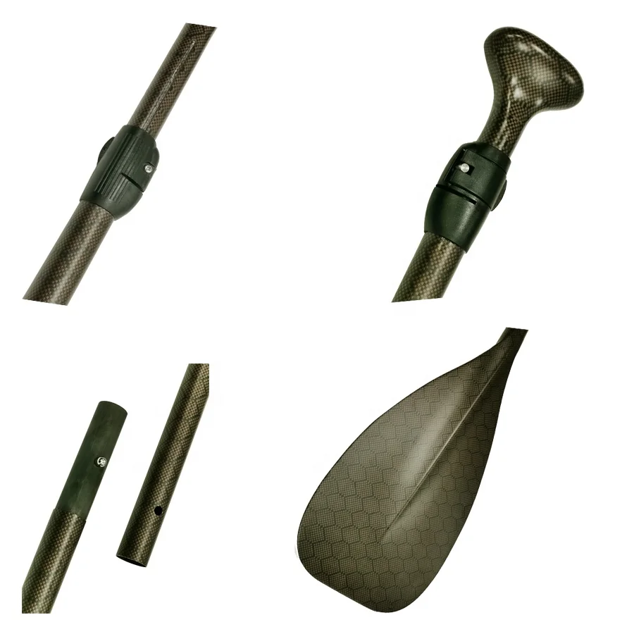 Super Lightweight Carbon Fiber Paddle Customized Boat Oars Surfing Rowing Oars