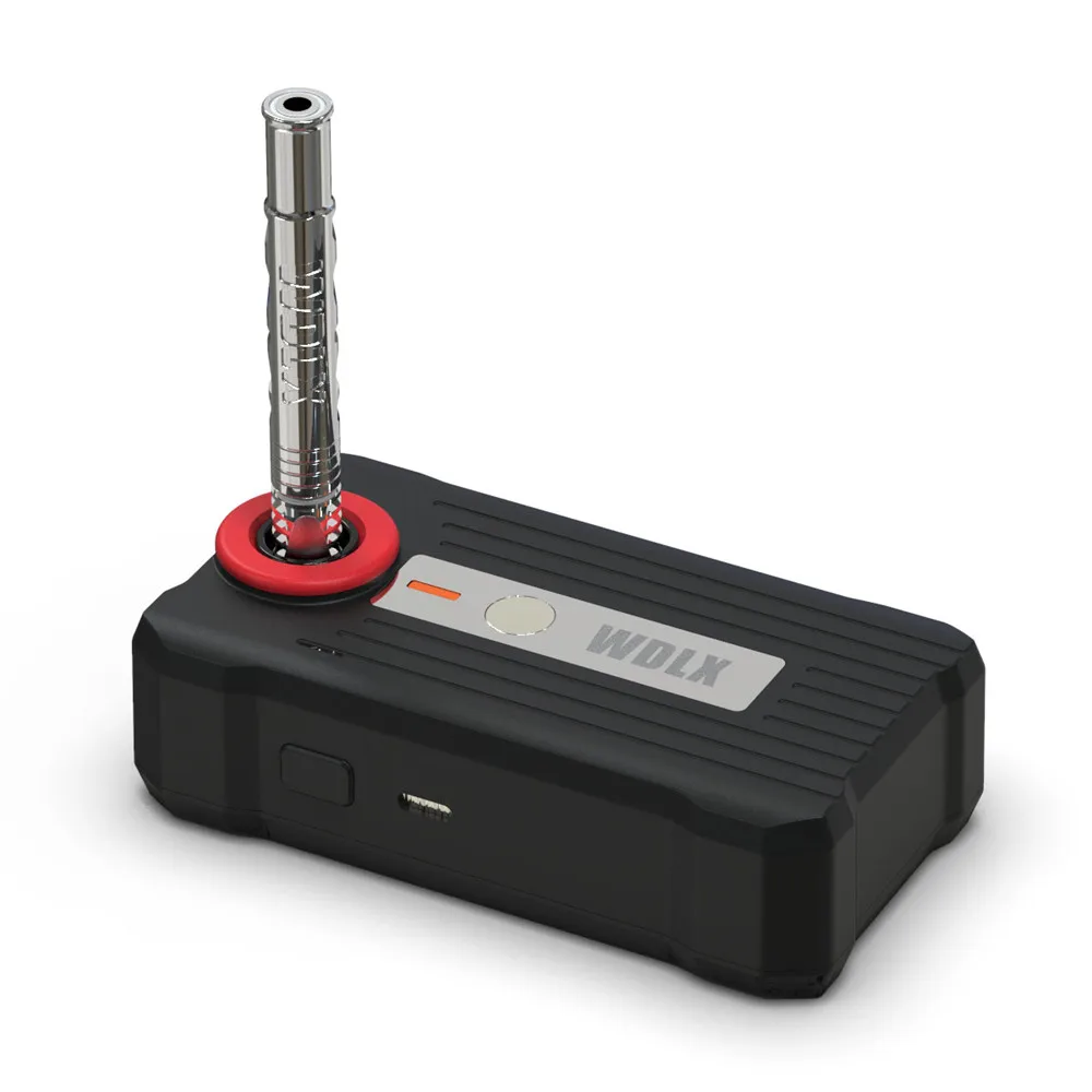 2021 WDLX Induction Heater Kit with Quartz / Titanium Heating Rod Portable Wax Dabber Dry Herb Smoking Device Kit Fast Warming