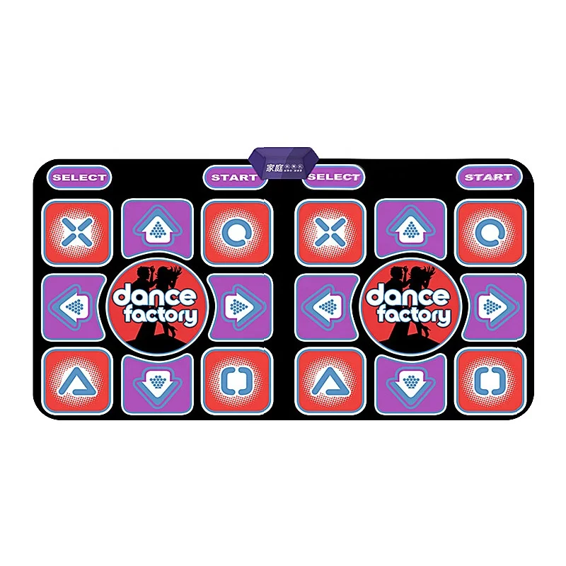 
USB PVC Dance Mat Video Dance Pad Dancing Mat for PC Laptop Video Built-in Games single player 