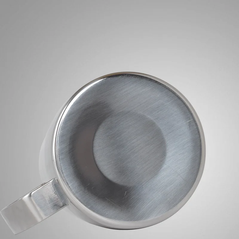 Bevel Stainless Steel Latte Cup Thickened 350ml Tip Milk Pitcher Milk Jar Fancy Milk Cup Coffee Tools