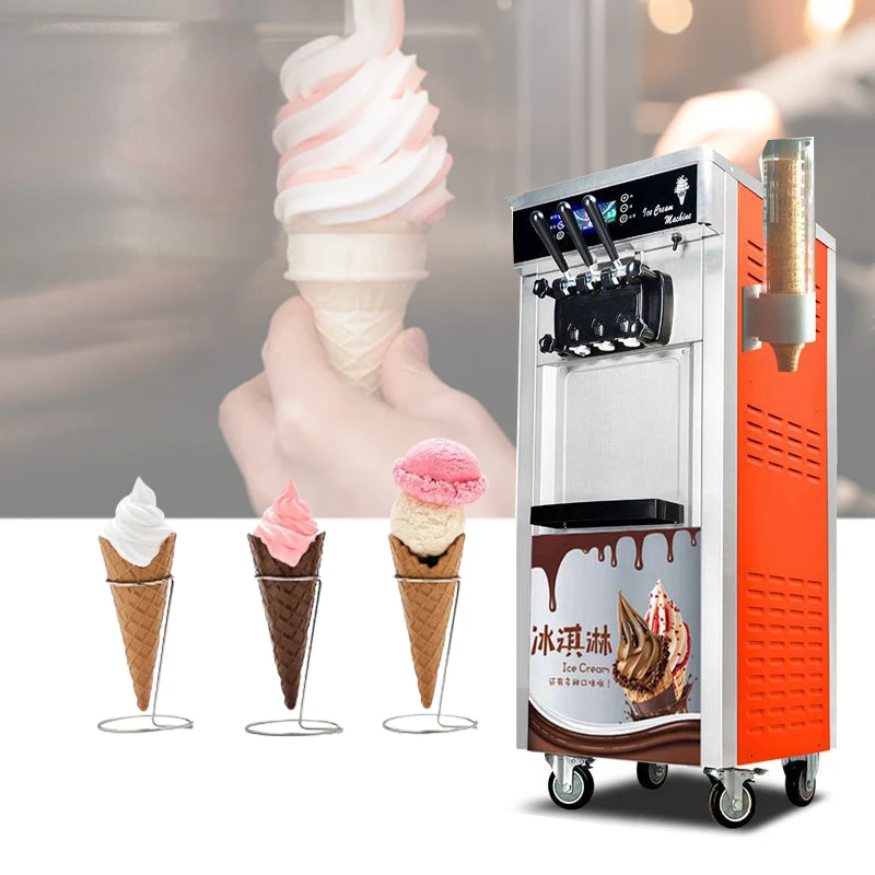 Low Price Cone Ice Cream Machine Price Pakistan Ice-cream Machine Softy Ice Cream Machine