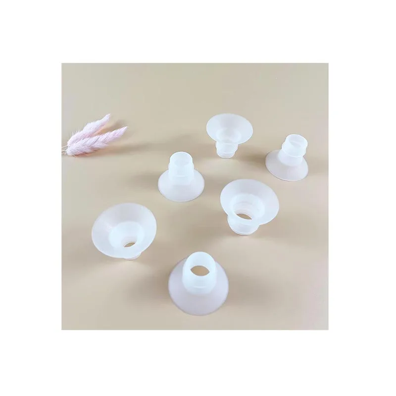 BPA Free Frosted Silicone Flange Insert Suitable For 14 16 18 20 22mm Nipple Size and for 24mm Flange Breast Pump Replacement