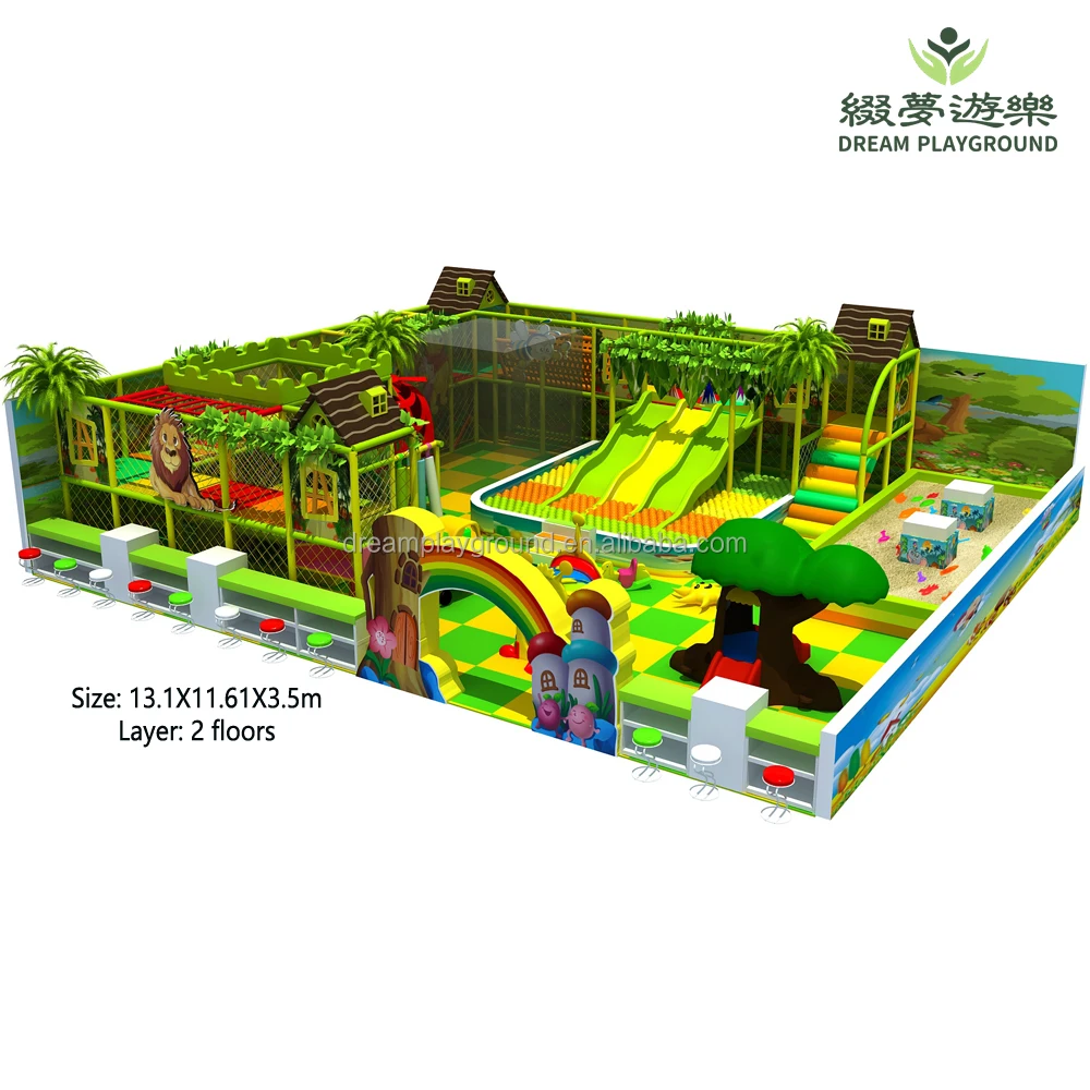 Dream customizable kids play area indoor sports entertainment center playground equipment in various styles for same area