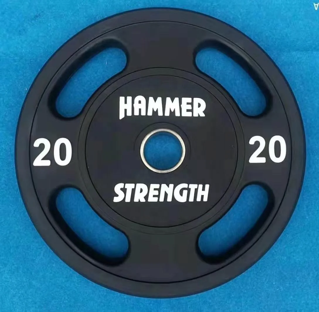 2024 KIC Fitness Rubber Coated Weight Plate with Customized Logo