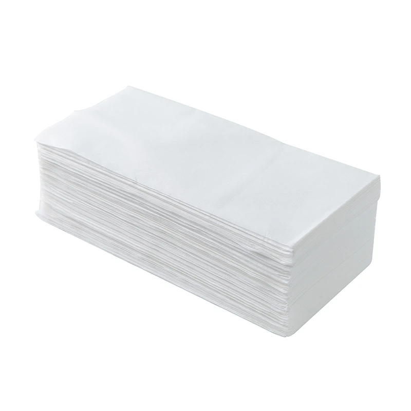 OEM Nonwoven Disposable Wooden Paddle Face Towel For Beauty And Hairdressing