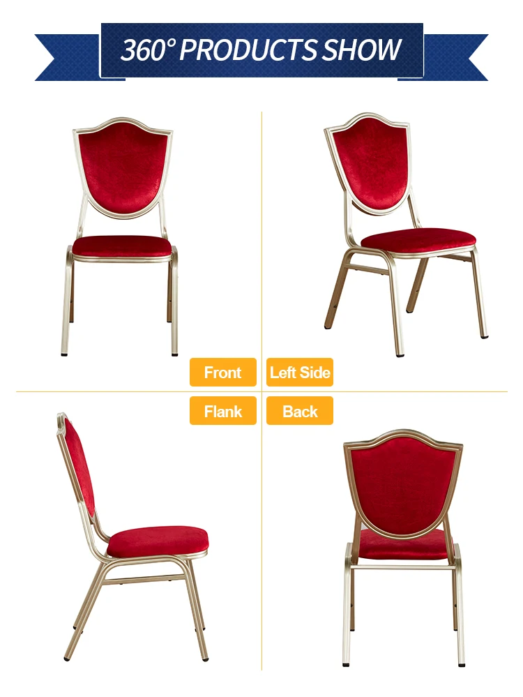 Свадебный декор, съемная вечеринка, красный стул для банкета, отеля, Металлический Стальной обеденный стул, Африканский дешевый, оптовая продажа, металлические стулья для банкета