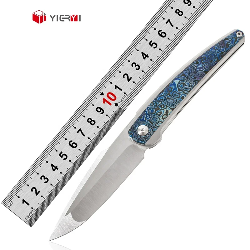Survival Outdoor Customized Folding Blade Knife M390 Pocket Knives Hunting Tool Best Multi