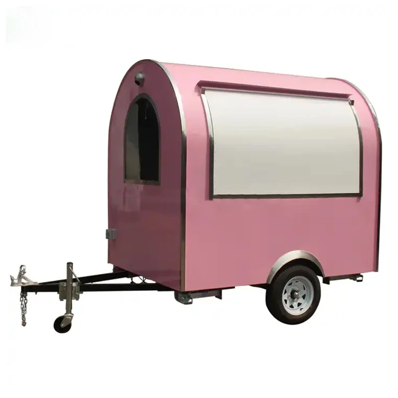 JX-FR220B Streest Food Concession trailer Mobile Coffee Shop 2.2m Mini Coffee Truck