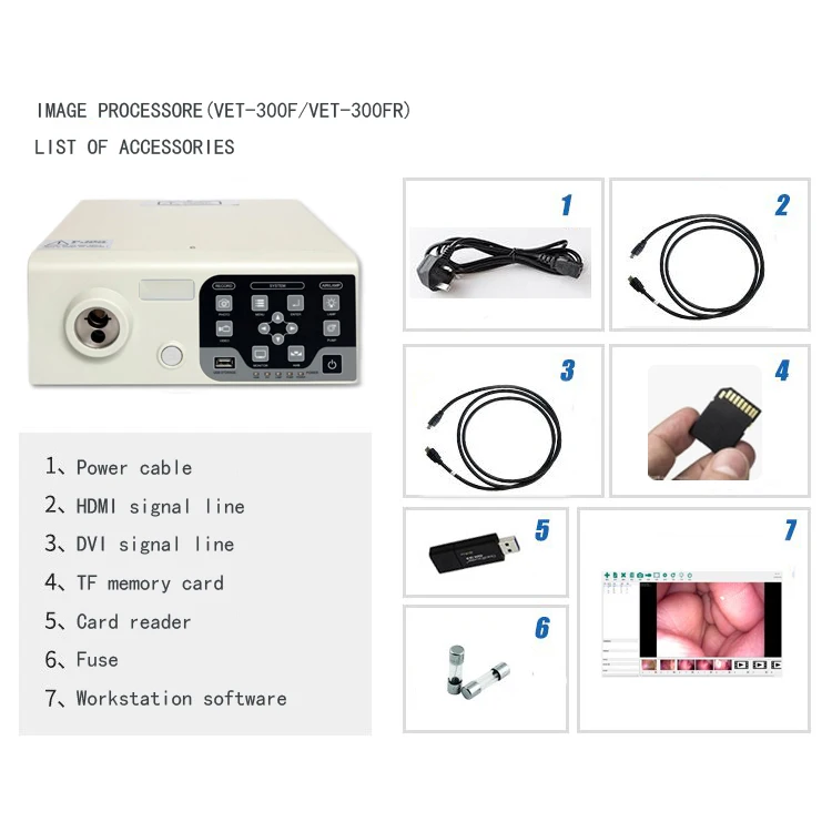 medical equipment camera laparoscope gastroscope endoscope imaging system for veterinary