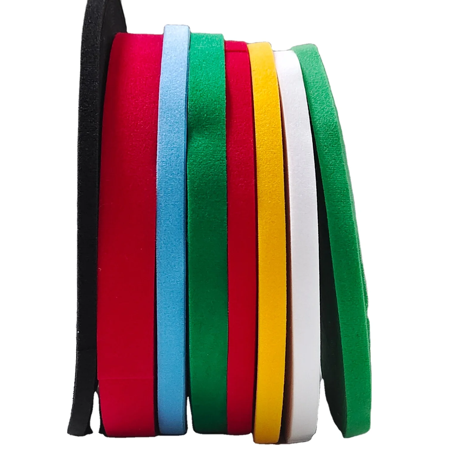 Hot sale15mm*45m Hand Tear Style Cable tie Nylon Hook And LoopTape Heavy Duty Back To Back Self Adhesive Double Side