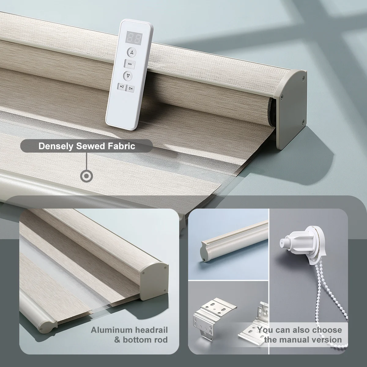 Custom Zebra Blinds Motorized Electric Wifi Remote Control Zebra Shade Indoor Window Zebra Blinds For Window