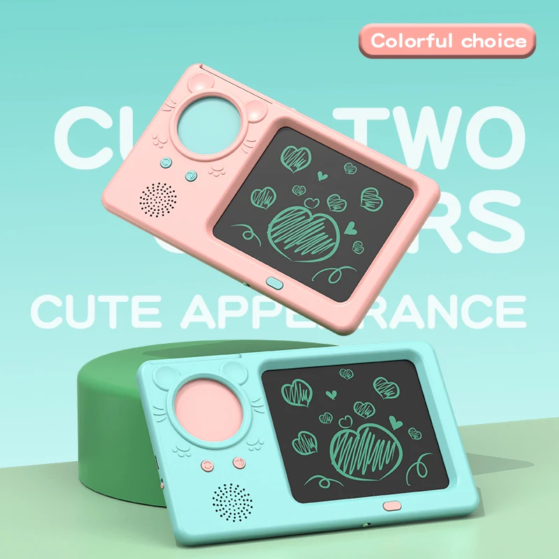 Children Playing Speech Therapy Machine Toys 224 Sight Words Educational Talking Flash Card With graphic tablet draw