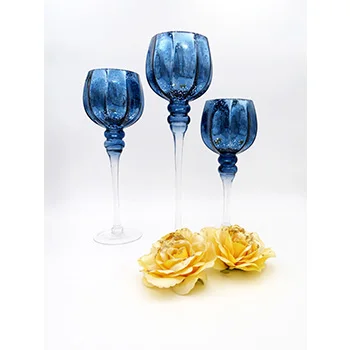 
 Супер сентябрьский цветной подсвечник стеклянный Хрустальный подсвечник для рождества свадьбы домашний декор  