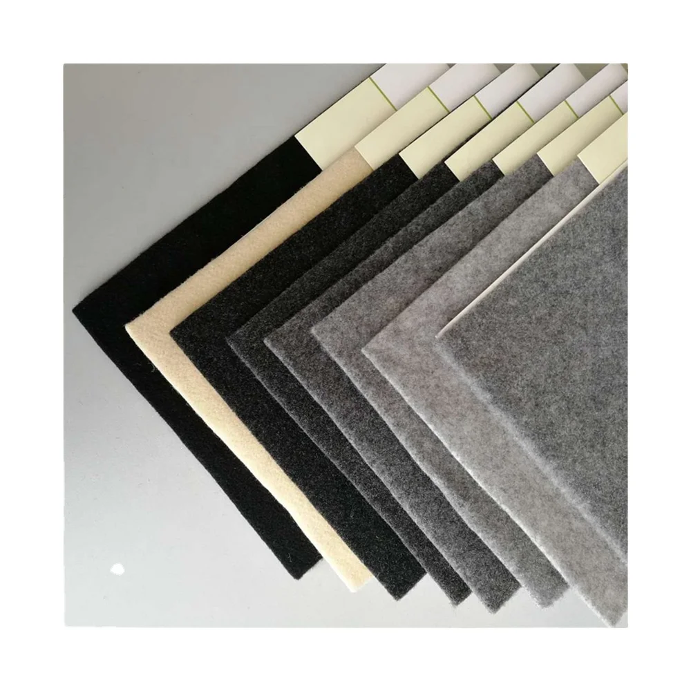 Good Quality Adhesive Flame Retardant Felt  Camper Truck Interior Lining Conversion 4 Way Stretch Van Lining Carpet