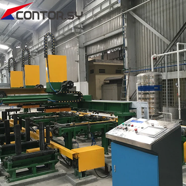Tube Mill Production line Automated Tube Stacking Packaging Bundle  Machine