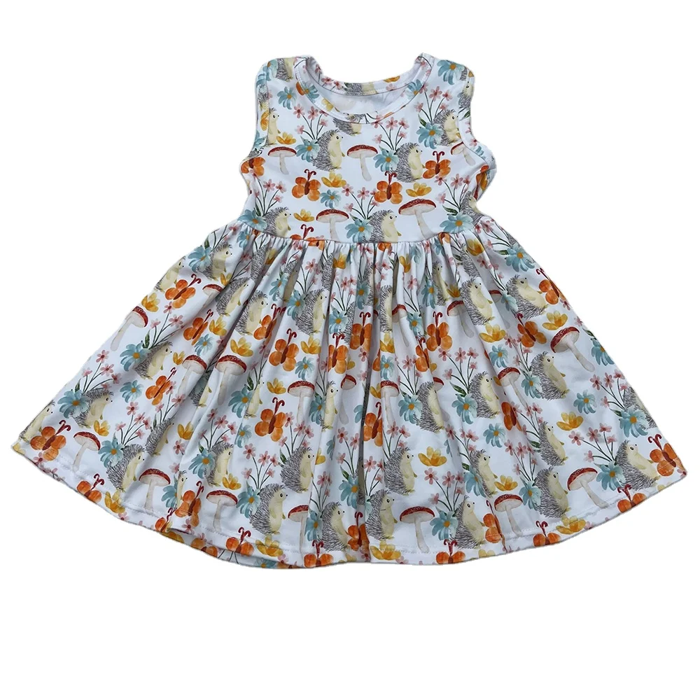 Qingli ODM Baby Girl Princess Dresses Children Girl Custom Flower Patchwork Tulle Party Dress