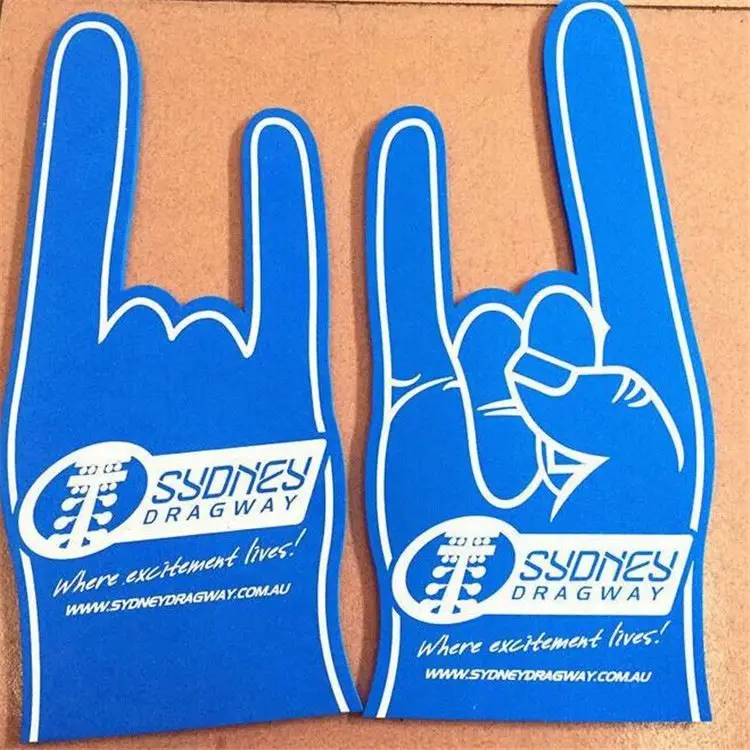 Hand Cheering Leading cheering gloves foam hand finger mini foam finger hand for event