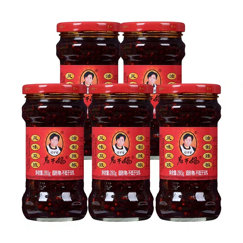 Wholesale chinese famous Laoganma chilli sauce chilli paste thick chilli sauce