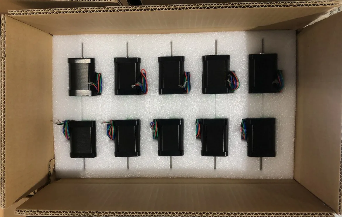  Китай изготовленный на заказ высокоэффективный шаговый электродвигатель Prostepper 0.6N.m 3A nema23 с сертификатом