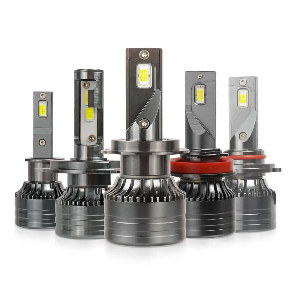 High-Quality Automotive Repair Part Canbus H7 LED Headlight Bulb 120w 9008 LED Headlight Bulbs H5 LED Headlight Bulbs for Benz