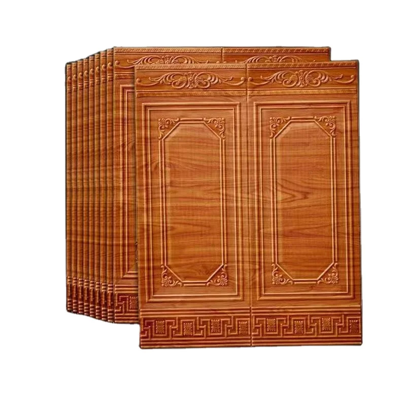 Longtime Warm Color Wallpaper Self Adhesive PE Foam Wall Tiles Foam Brick 3d Wallpaper for living room