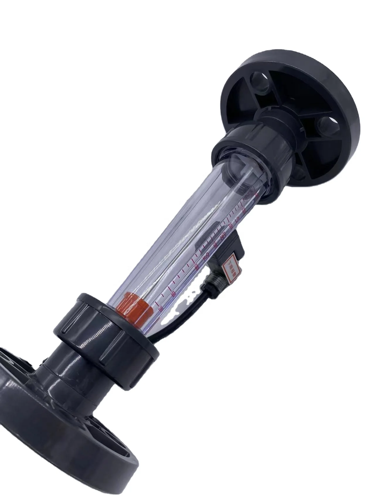 flange Rotameter Pipe Plastic Tube Float Flow Meterby Request Converter IP67 Start up Time 0 5 Seconds Titanium Power