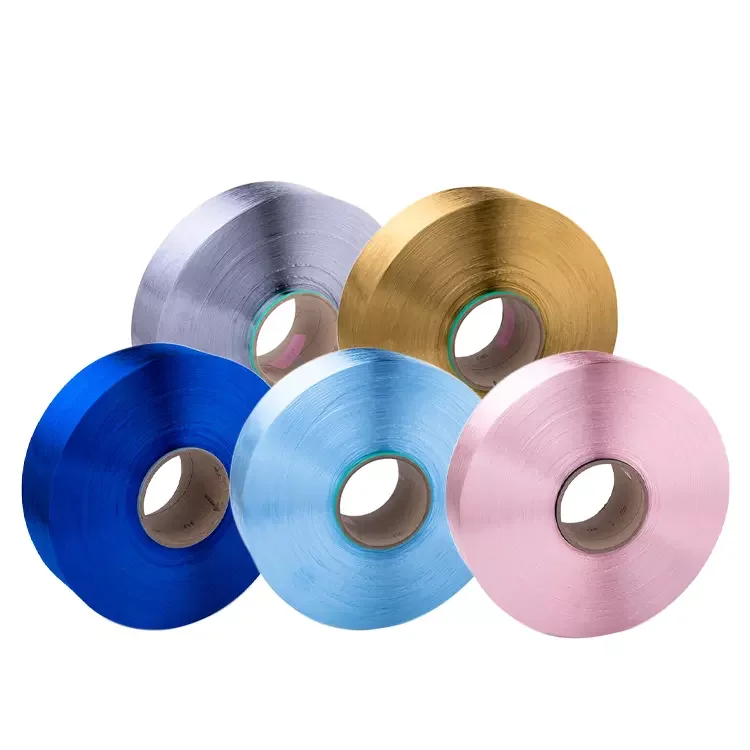 Colored FDY Polyester Filament Yarn 450D/144F