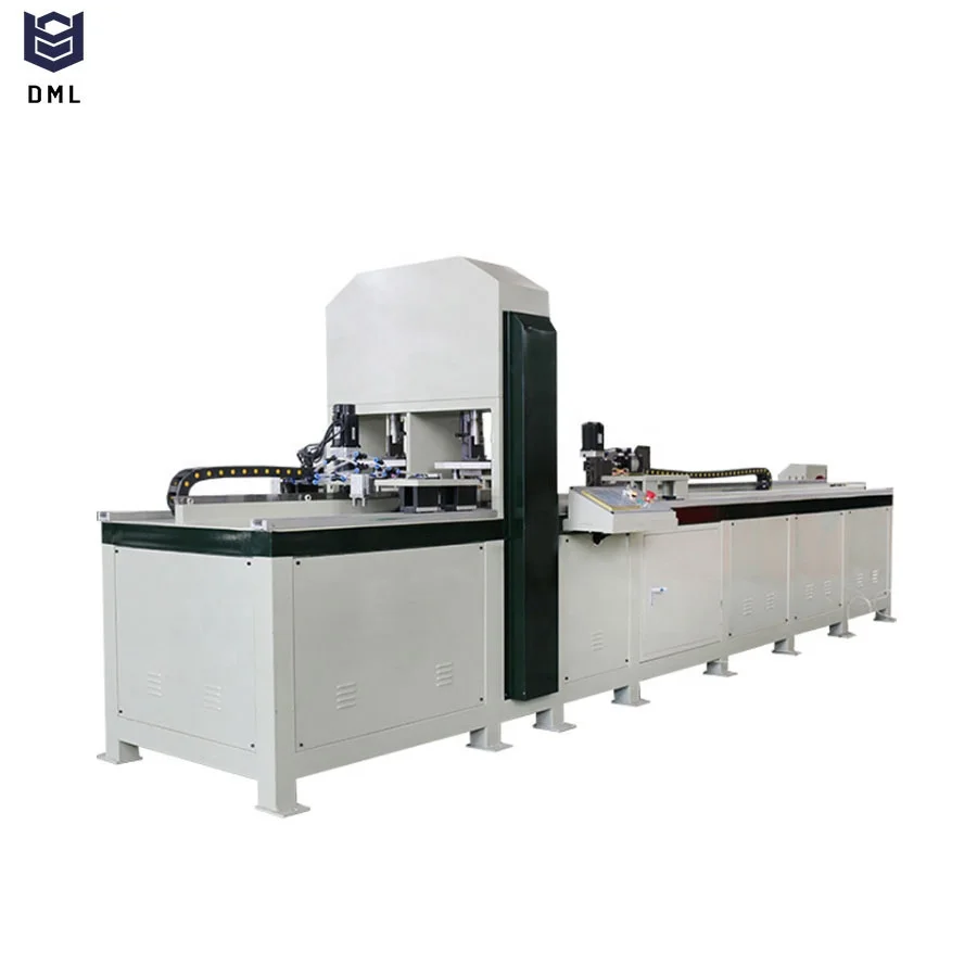Used for metal tube and other materials of high quality automatic CNC pipe punching machine