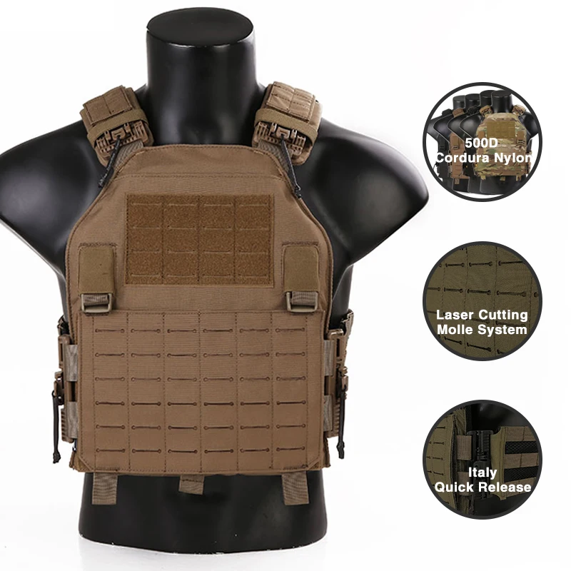  Emersongear изготовленный на заказ быстросъемный армейский Тактический Молле жилет пластина Перевозчик полицейский Nerf боевой Военная Тактическая