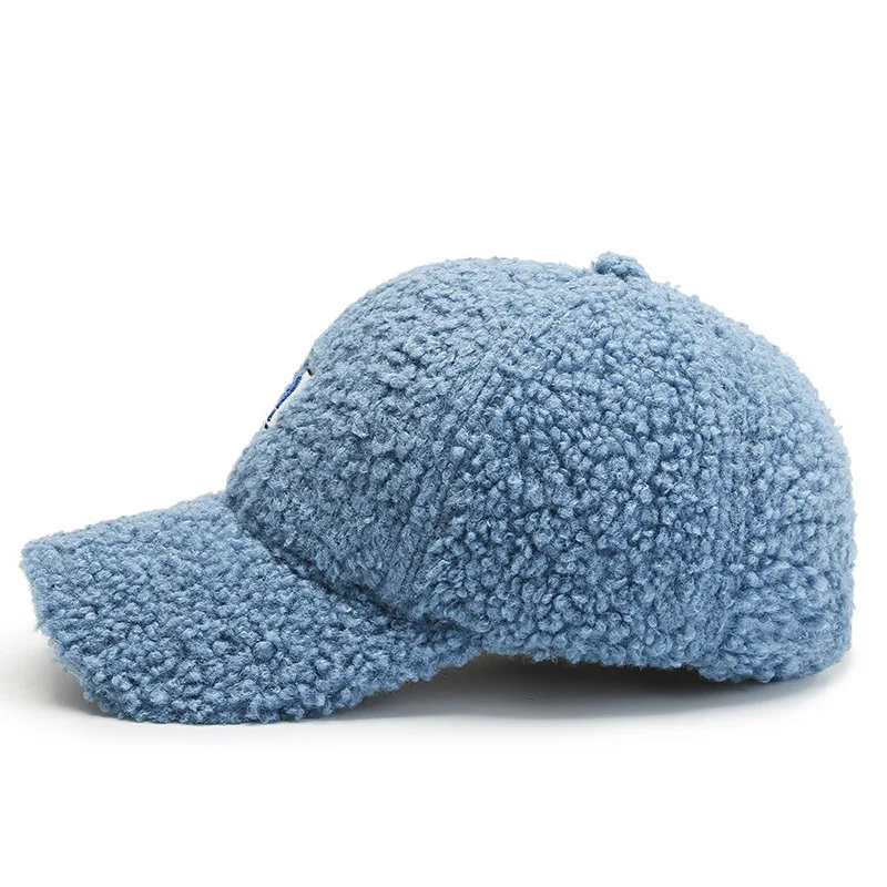 Autumn Winter Baseball Cap Korean Fashion Wild Peaked Cap Ladies Embroidered Letter Hat