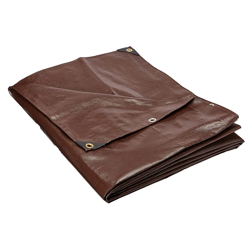 Heavy Duty 12 Mil Poly Tarps Waterproof Covers for Tarpaulin Canopy, Camping, Carport, Boat, Furniture, Floors, RV, Pool or Roof