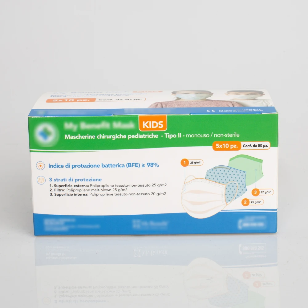 Manufacture Of Custom Sterile Medic Face Coloful Disposable Mask