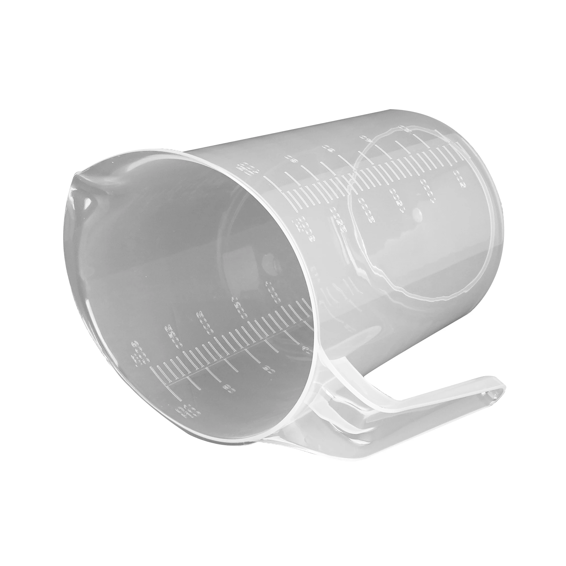 Hot Sale Sustainable Clear Digital Food Water Measure Tool Set Plastic Measuring Cups Jug For Hotel Bar Kitchen