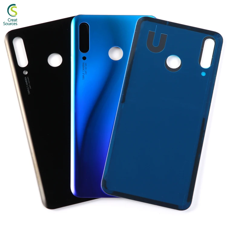 Whosale Colorful Glass Back Battery Cover Door Housing For Huawei P30 Lite,For Mobile Phone Huawei P30 Lite Back Cover