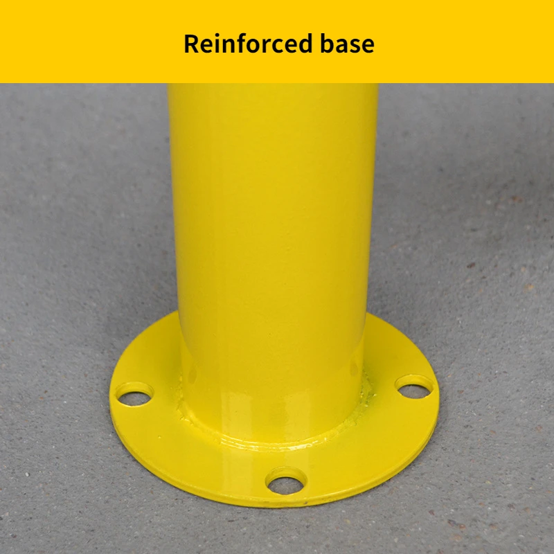 U-shaped anti-collision steel pipe guardrail parking M-shaped reinforced anti-collision Gas Station Road community barrier