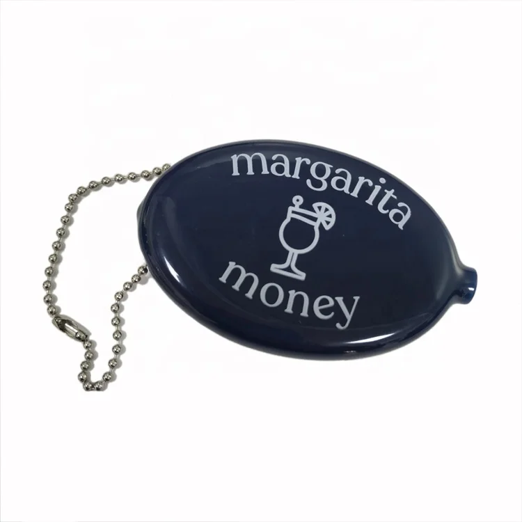 Free sample wholesales oval round yellow red pvc plastic squeeze coin purse clear coin purse coin holder