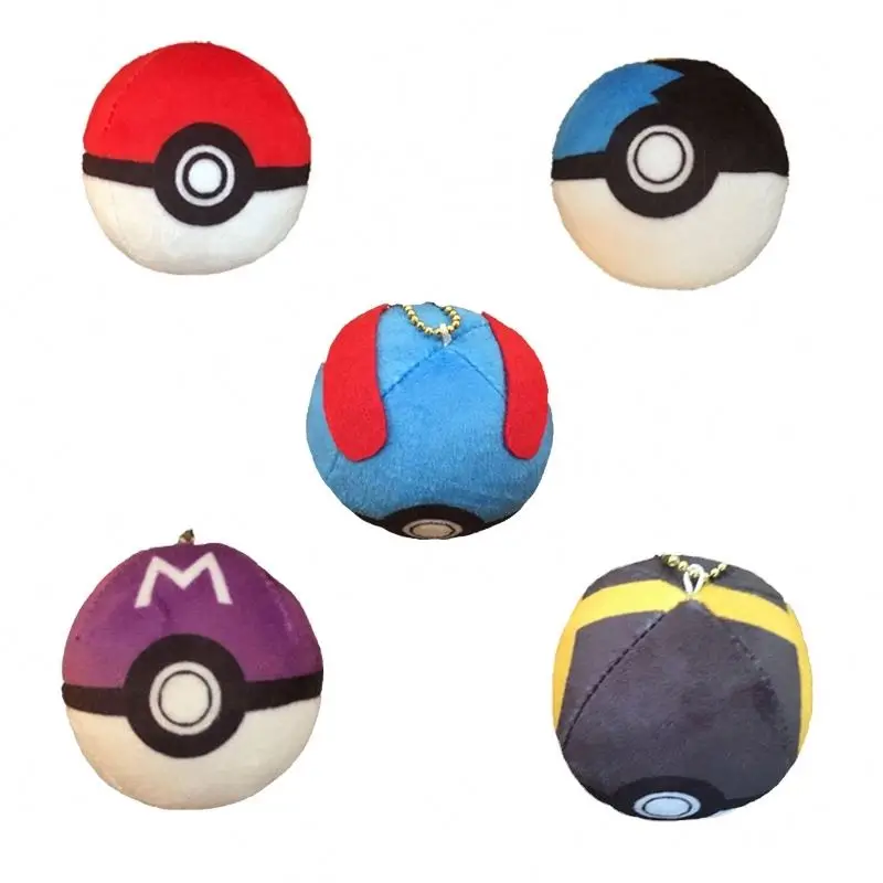 Новые плюшевые игрушки Poke Ball Pokemones Аниме игра мягкая игрушка Коллекция детские игрушки комфорт