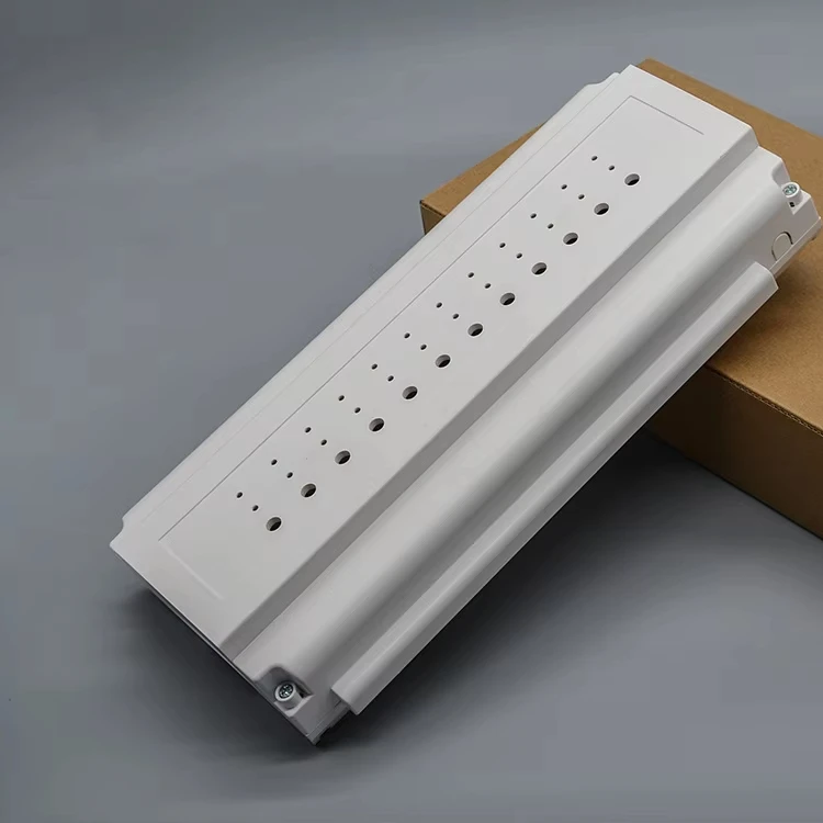 High-Quality Custom DIN Rail Plastic Enclosure for PCB Mounting and Electrical Modules PLC Modular Plastic Enclosure