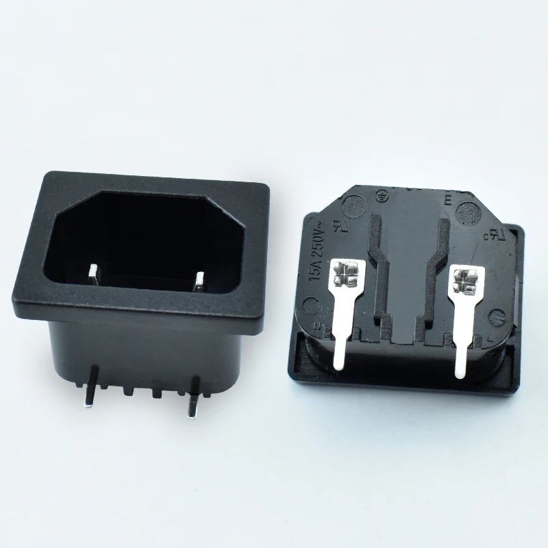 AC Power Socket 2 Pin 10A 250V IEC C14 320