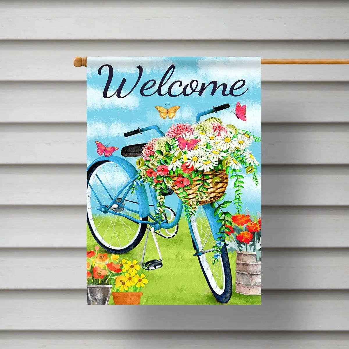Show Your Love for Spring with Customizable Garden Flags