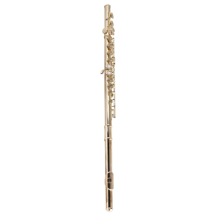 Professional flute 16 - hole white copper flute woodwind instrument