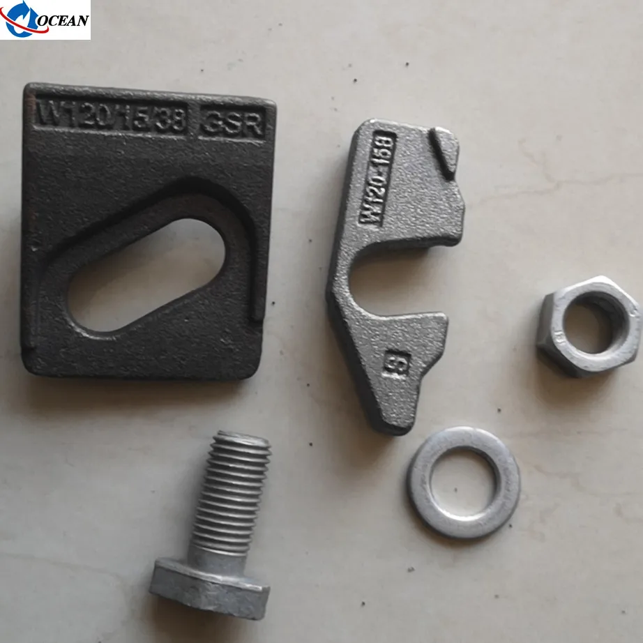 GSR W120-15-38 crane rail clips