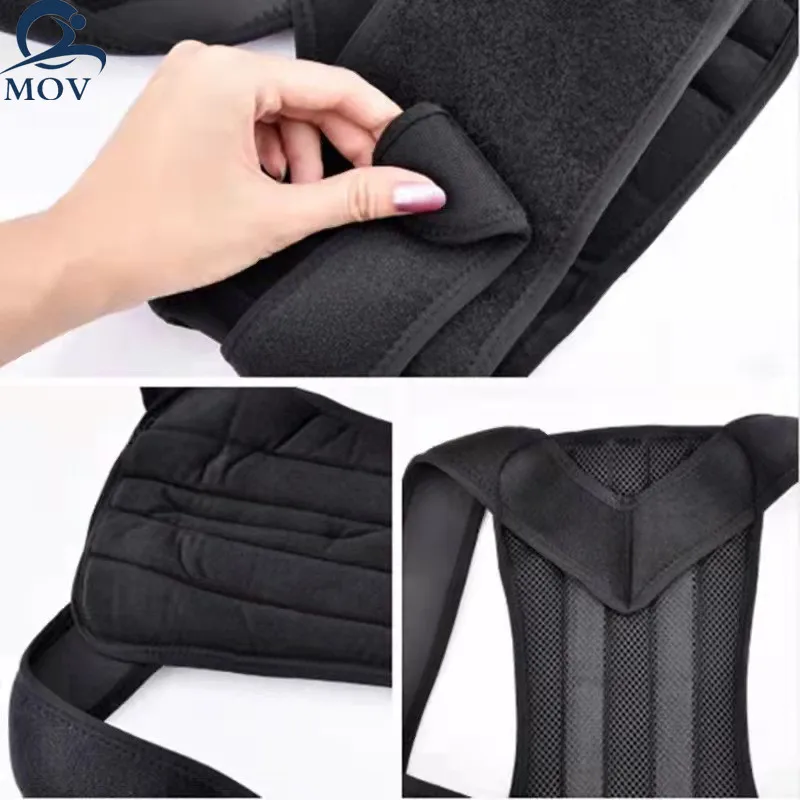 Adjustable back support brace belt shoulder Posture Corrector