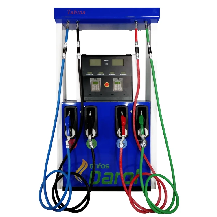 Cheap mobile double nozzle electronic fuel dispenser station mini petrol pump fuel dispenser