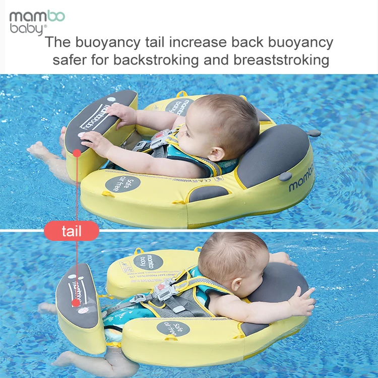 2022 Best Selling Baby Swimming Float with Canopy Swimming Pool Accessories Out Door Baby Floatie hot sale 3-24 Months Child