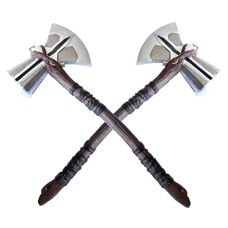Children Toys Halloween Costume Weapon Cosplay Costume Thor Storm Breaker Foam Hammer Toys For Children