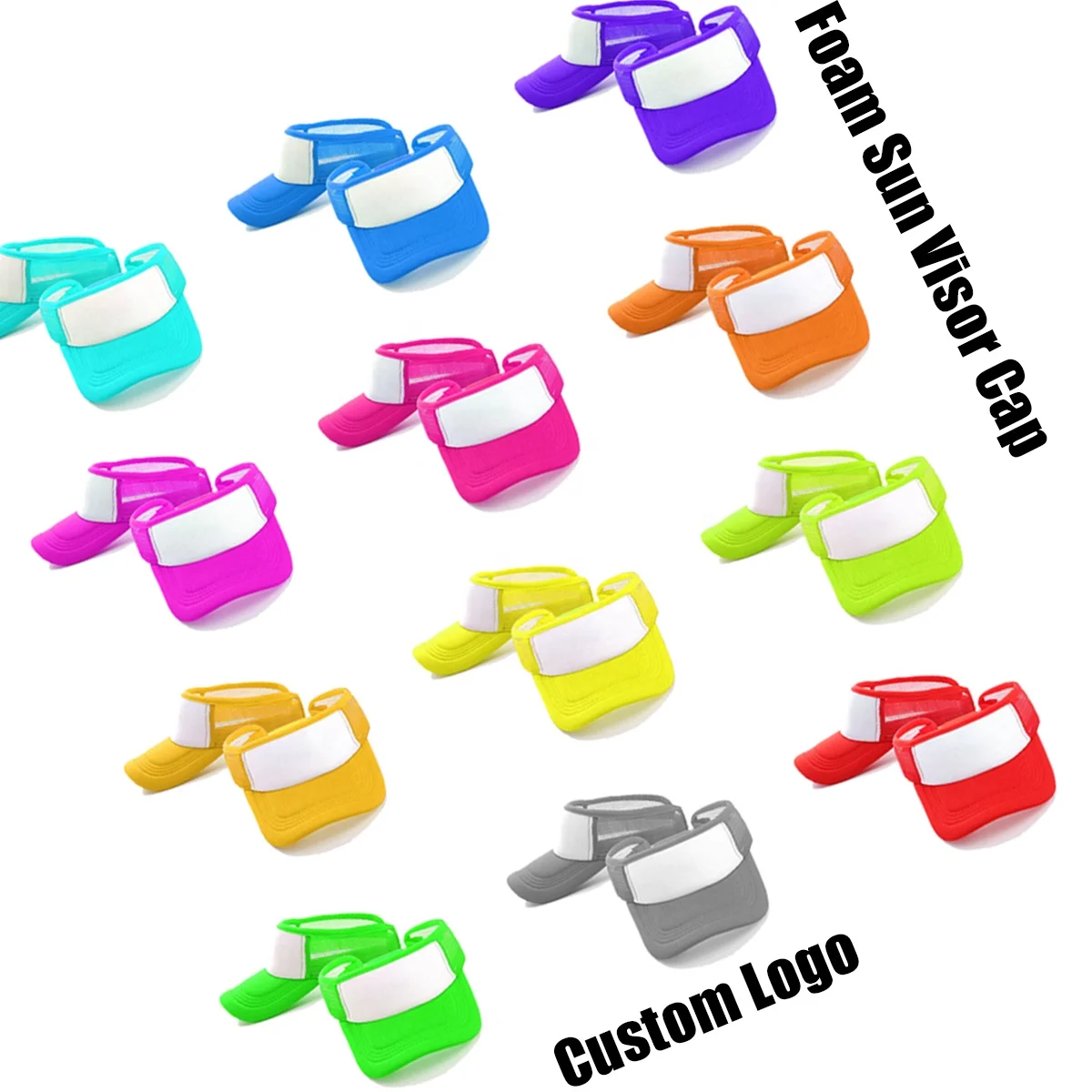 Бесплатный дизайн, спортивные хлопковые летние шляпы для улицы, пенопластовые шляпы с солнцезащитным козырьком